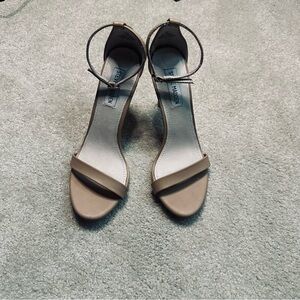 Steve Madden Tan Heeled Sandals Elegant Design